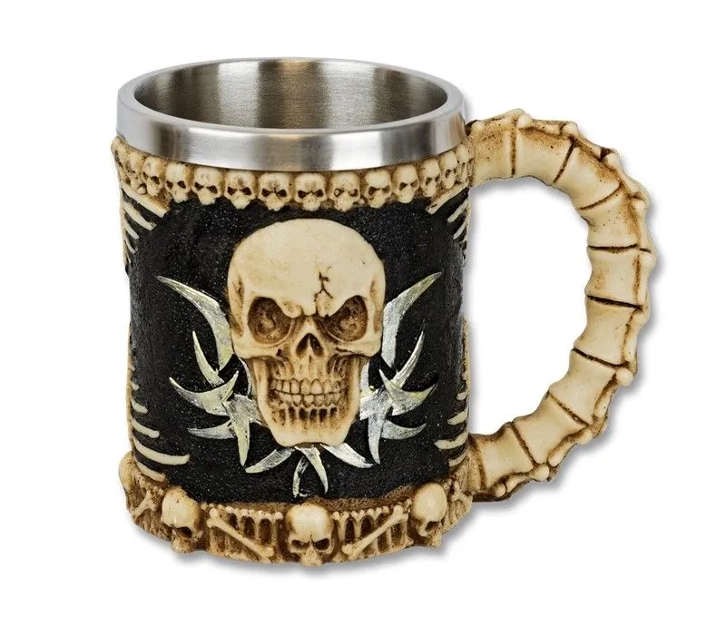 Varios Jarra Decoración Huesos Calavera