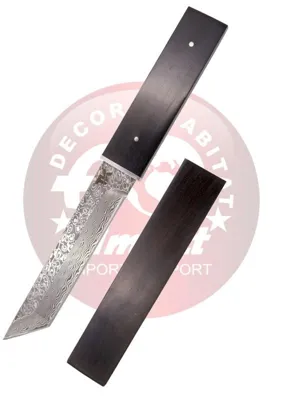 Cuchillo Tanto Acero Damasco Tramuntana Kinves - Tramuntana knives