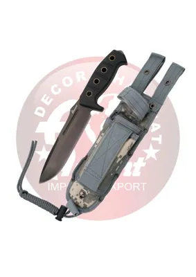 Cuchillo Táctico Mango G10 Acero 420 Funda ACU - Amont
