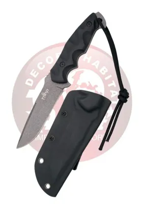 Cuchillo Táctico G10 Hoja Bañada en Titanio - Third