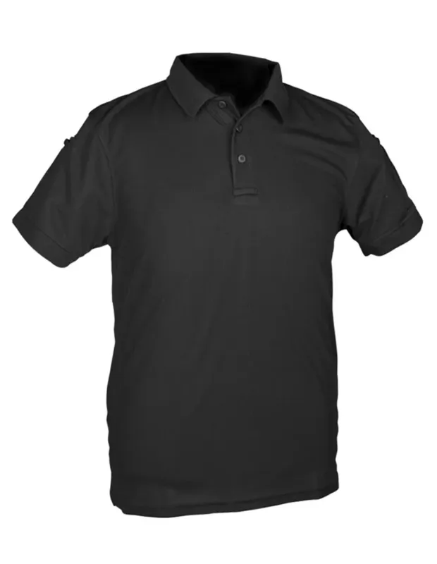 Mil-Tec Polo Quick Dry · Negro