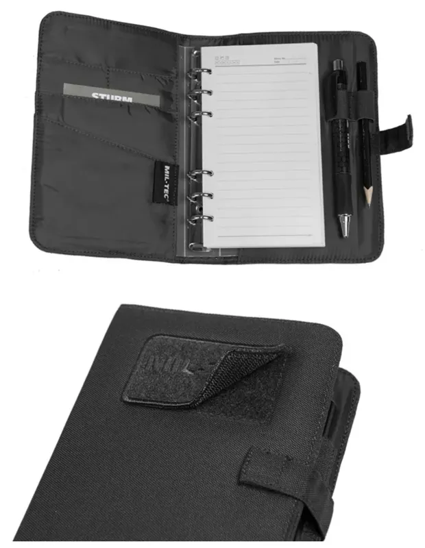 MilTec Libreta Táctica Sm · Negro