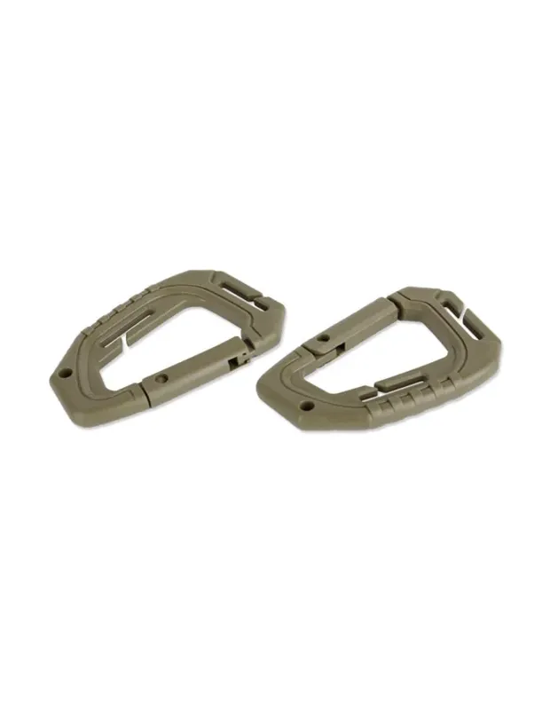 Mil-Tec Mosqueton MOLLE (2UDS) · Verde / OD