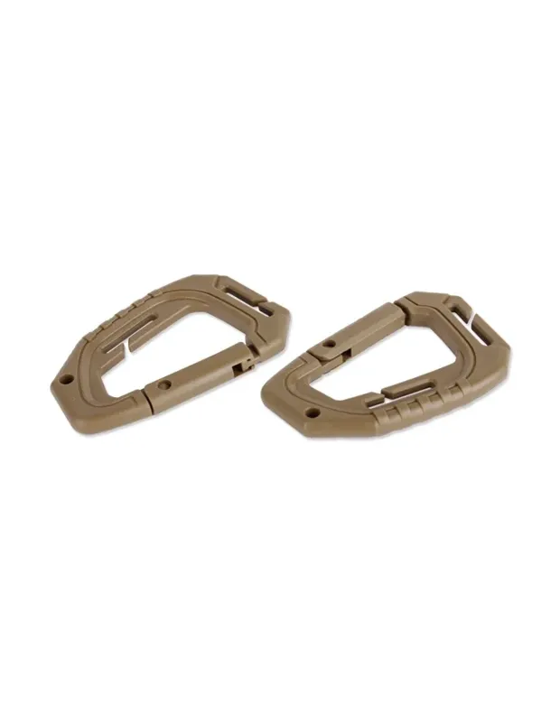 MilTec Mosqueton MOLLE (2UDS) · Coyote