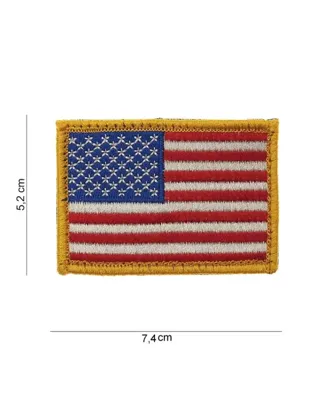 Bordado Bandera USA Velcro - 101 Inc
