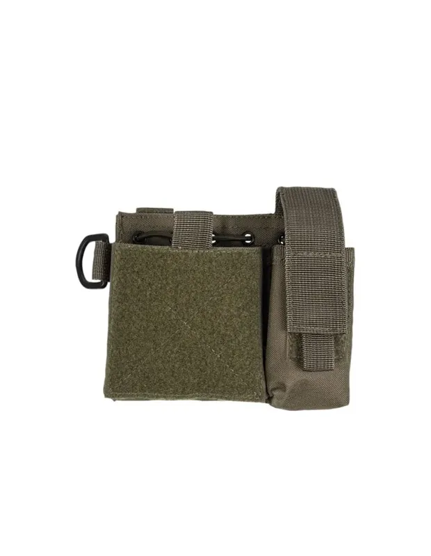 MilTec Admin Pouch MOLLE · Verde / OD