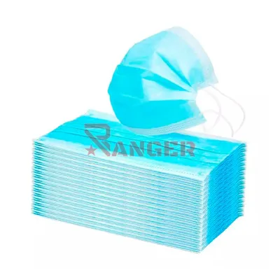 Mascarilla Quirurgica Desechable Sanizone 50PCS Celeste - Foraventure