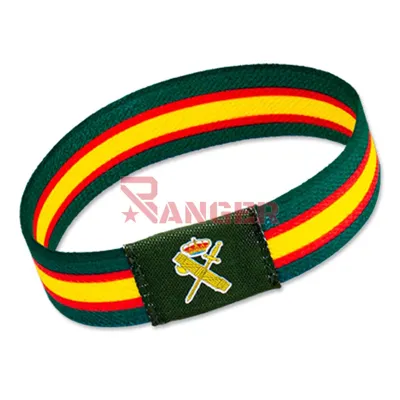 Pulsera Poliester Bandera España 6PCS Guardia Civil - Barbaric