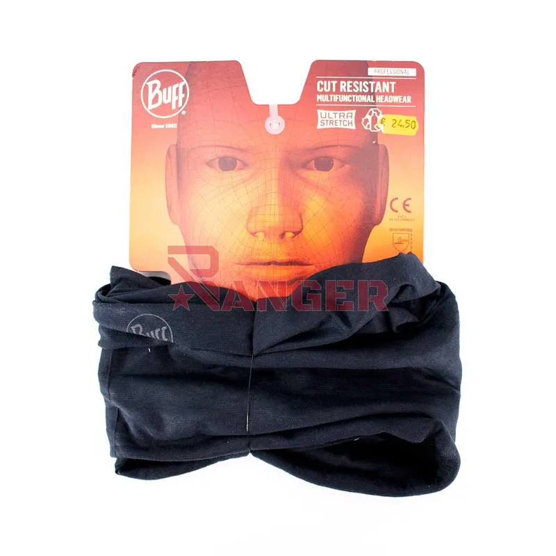 Buff Braga Anticorte Cut Resistant Doble · Negro