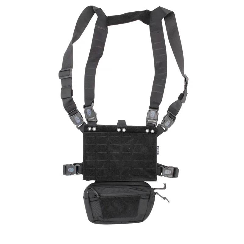 Corso Chest Rig Flint MK1 Compact · Negro