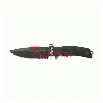 Cuchillo Táctico C/Funda Cuero - Alpino