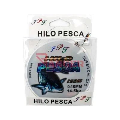 Hilo Pescar 100m 0.40 mm Transparente - Foraventure
