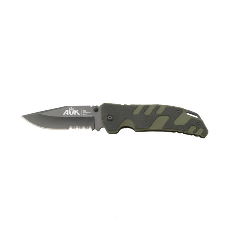 ATK Navaja Commando C/Funda · Negra verde