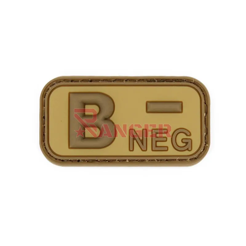 Immortal Warrior Immortal PVC Grupo Sanguineo B Negativo · Tan / FDE