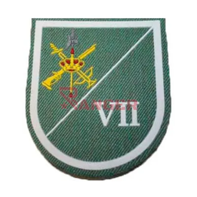 Legión VII Bandera Valenzuela C/Velcro Sarga - Foraventure