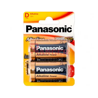 Pila Alcalina gr. D LR20 - Panasonic