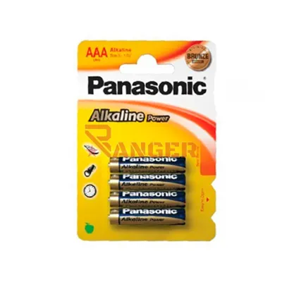 Pila Alcalina Super Pequeña Aaa LR03 - Panasonic