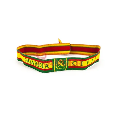 Pulsera Cinta Bandera España Guardia Civil - Foraventure