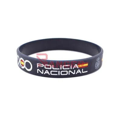 Pulsera Immortal PVC Policía Nacional 200 Aniversario Marino - Immortal Warrior