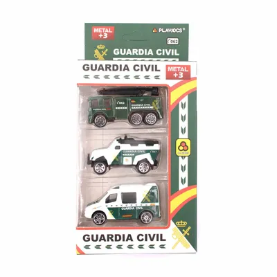 Guardia Civil Coches 3 Pcs - Foraventure
