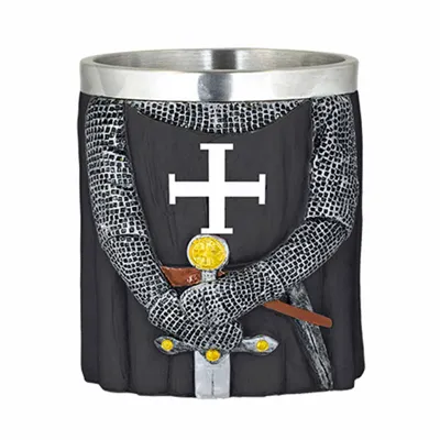Vaso Chupito Templario Cruz Espada - TOLE 10