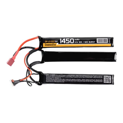 LIPO G2 11.1V 1450mAh 30C/60C 3x 115x16.5x7mm TDean - DragonPro