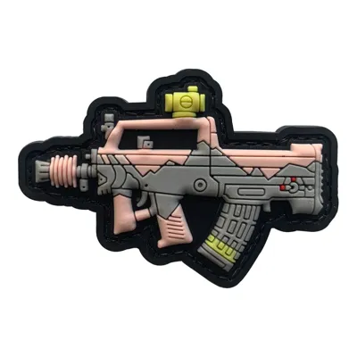 Parche de Goma PVC FAMAS 66 x 45 mm - DragonPro