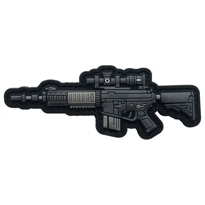 Parche de Goma PVC AR15 105 x 40 mm - DragonPro