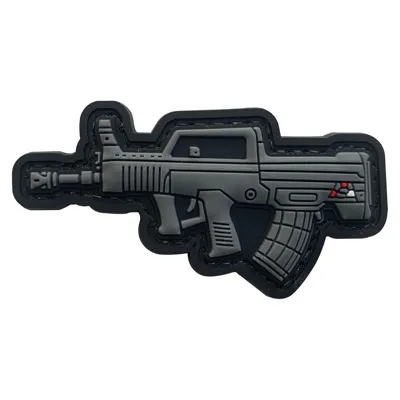 Parche de Goma PVC FAMAS 72 x 40 mm - DragonPro
