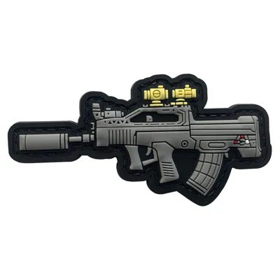 Parche de Goma PVC FAMAS 82 x 43 mm - DragonPro