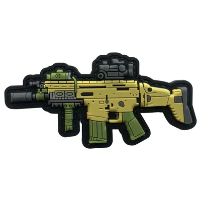 Parche de Goma PVC SCAR 105 x 50 mm - DragonPro