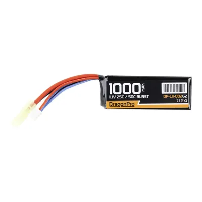 LIPO G2 11.1V 1000mAh 25C/50C 70x26x19mm - DragonPro