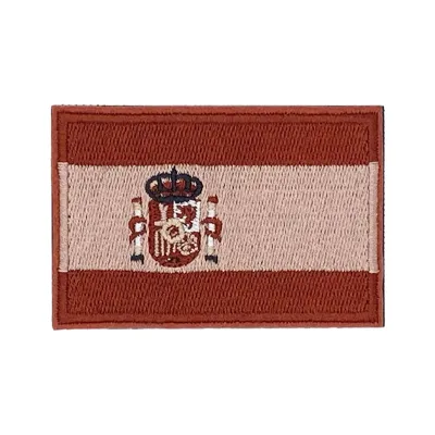 Bordado Bandera España 75 x 50 mm - DragonPro