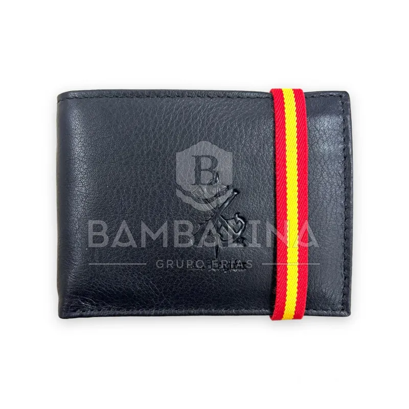 Cartera Piel Legión · Negro