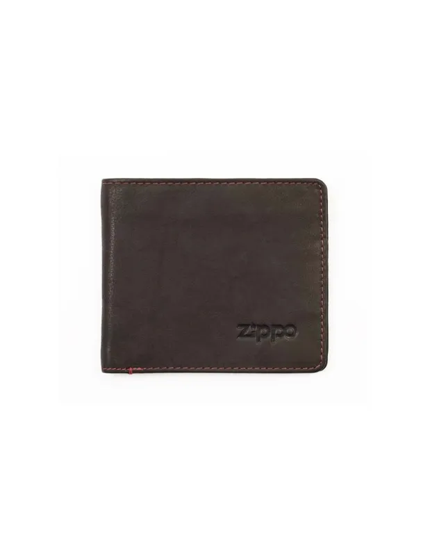 Cartera Hombre con Monedero Zippo
