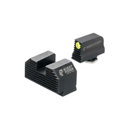 Miras Auxiliares Óptica Stealth Glock Contraste Único - Night Fision
