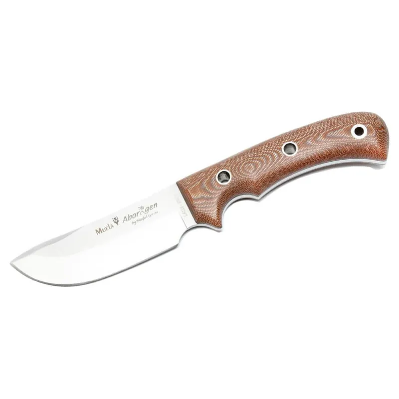 Muela Aborigen Micarta · Marrón