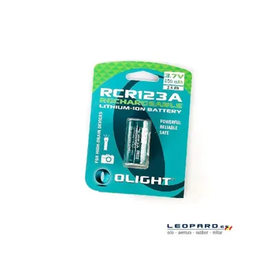 Recargable CR123A 650 mA