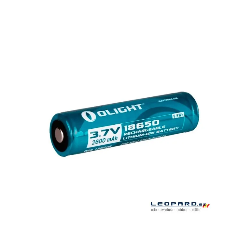 Recargable 18650 2600 mA