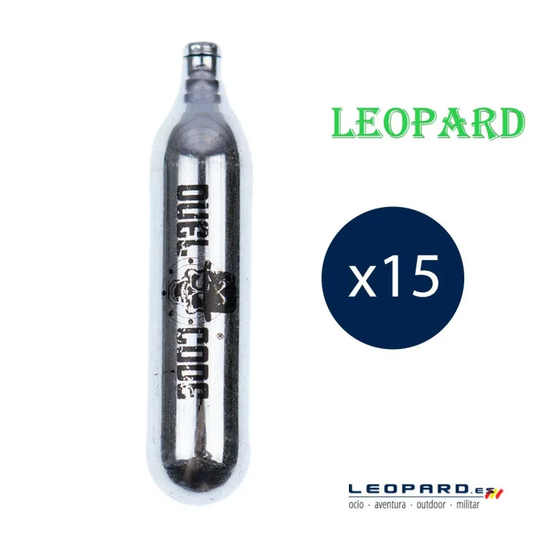 CO2 Pack (15CÁPSULAS) 12g Leopard