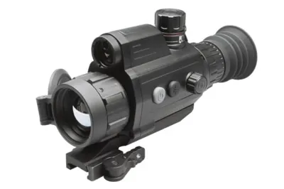 VARMINTV2 LRF 50-384 Thermal Scope with Integrated Rangefinder, Ballistic Calculator, 20MK, 384x288 (50HZ), 35mm Lens - AGM Global Vision