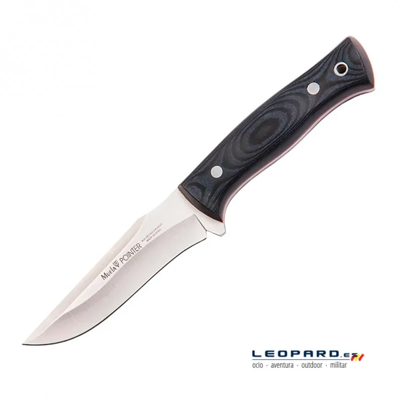 POINTER-12M Micarta · Negro