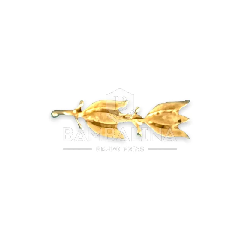 Miniatura Laurel · Oro