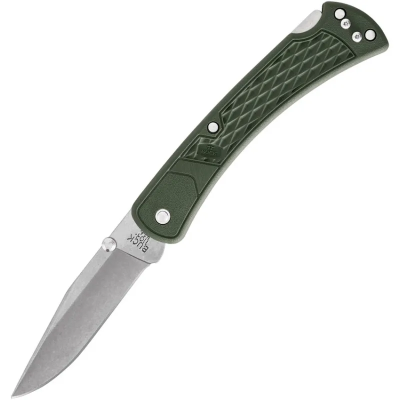 112 Slim Select Lockback · Verde / OD