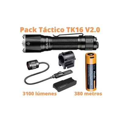 TK16-V2.0 3100 Lumens Pack Recargable