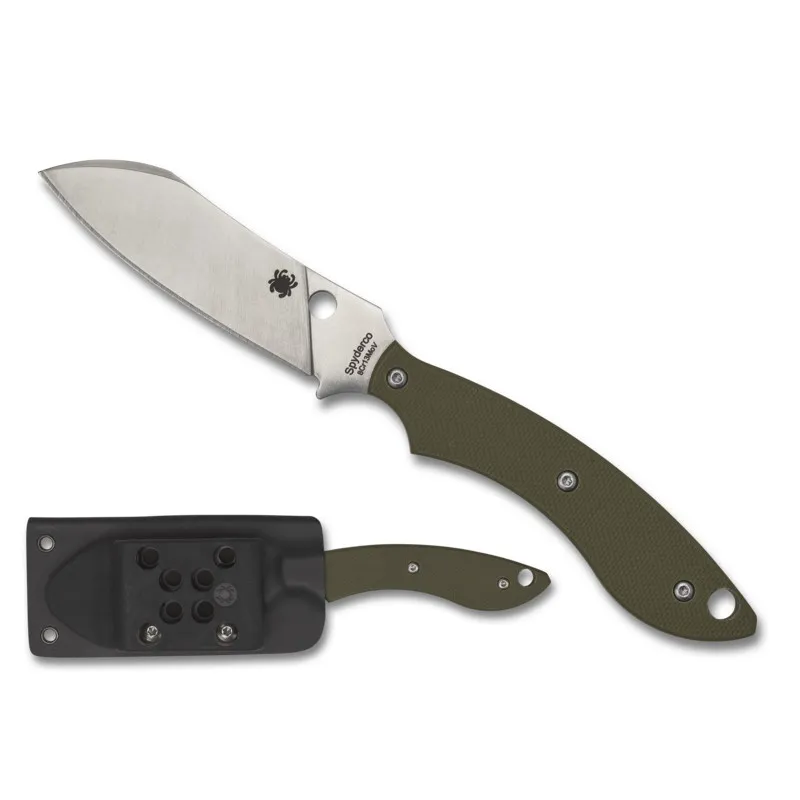 Stok Drop Point G10 · Verde / OD
