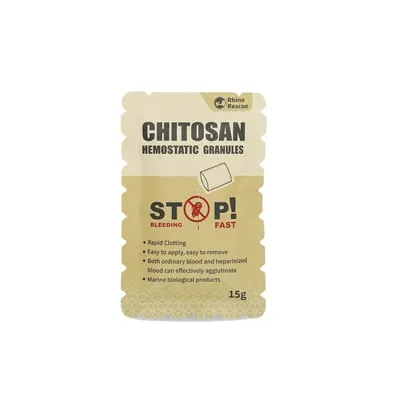 Polvo Hemostático Chitosan 15 Gramos - RHINO-RESCUE
