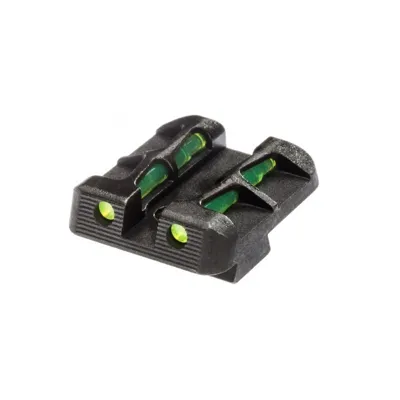 Alza Glock GLLW15 Fibra Óptica Altura 6,5mm - HIVIZ