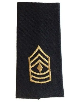 Par Hombreras Original First Sergeant Sargento Primero