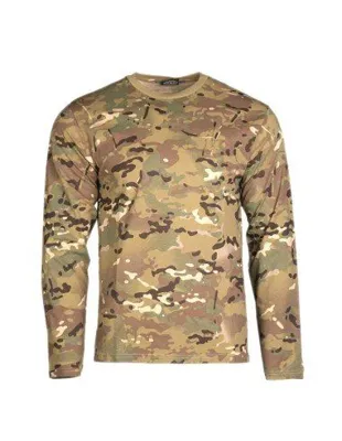 Militar Manga Larga Algodón